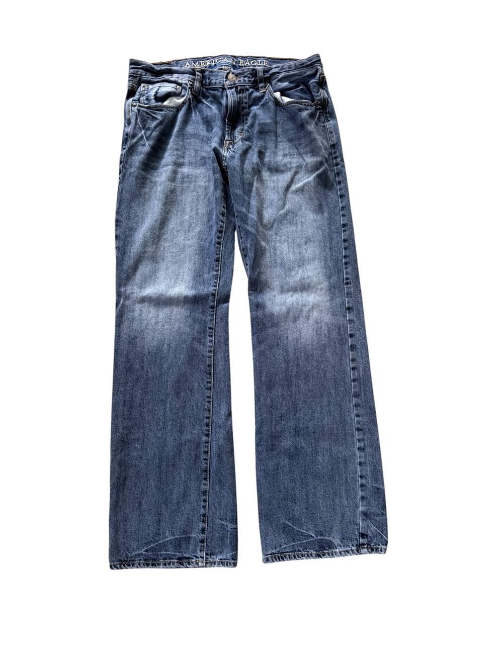 Y2K American Eagle Original Boot Jeans 34x34 Mens Medium Wash Bootcut